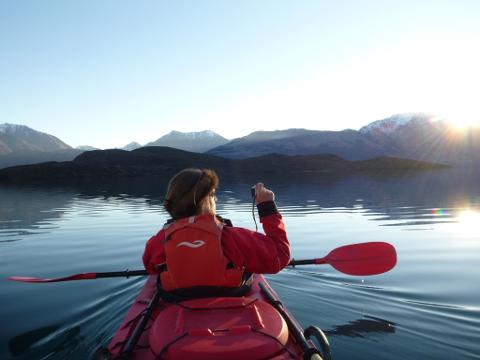 Dinner on Sunset departing Glenorchy